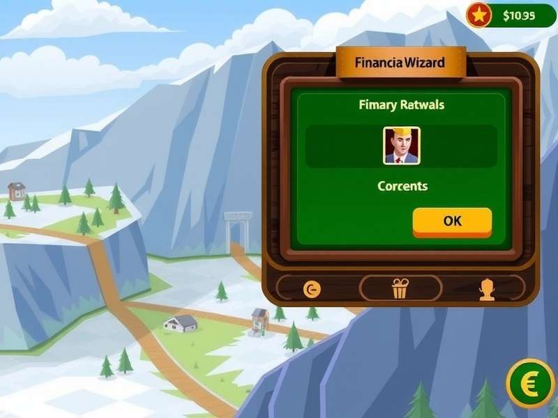 Financial Wizard Game Interface