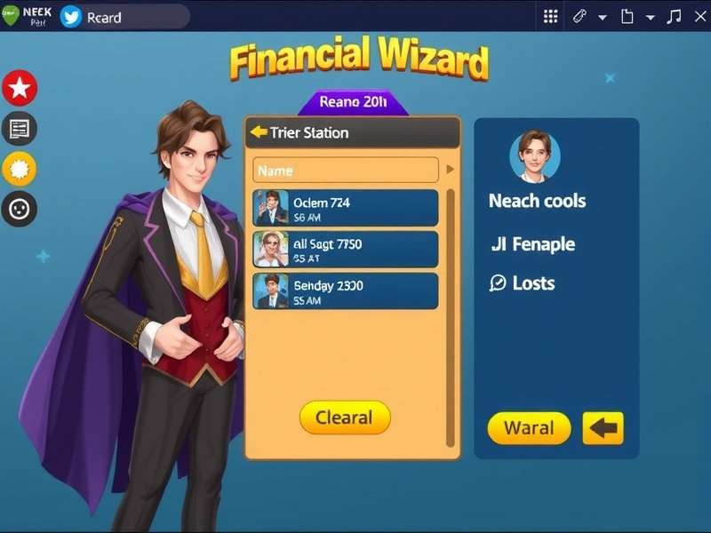 Financial Wizard Gameplay Screenshot